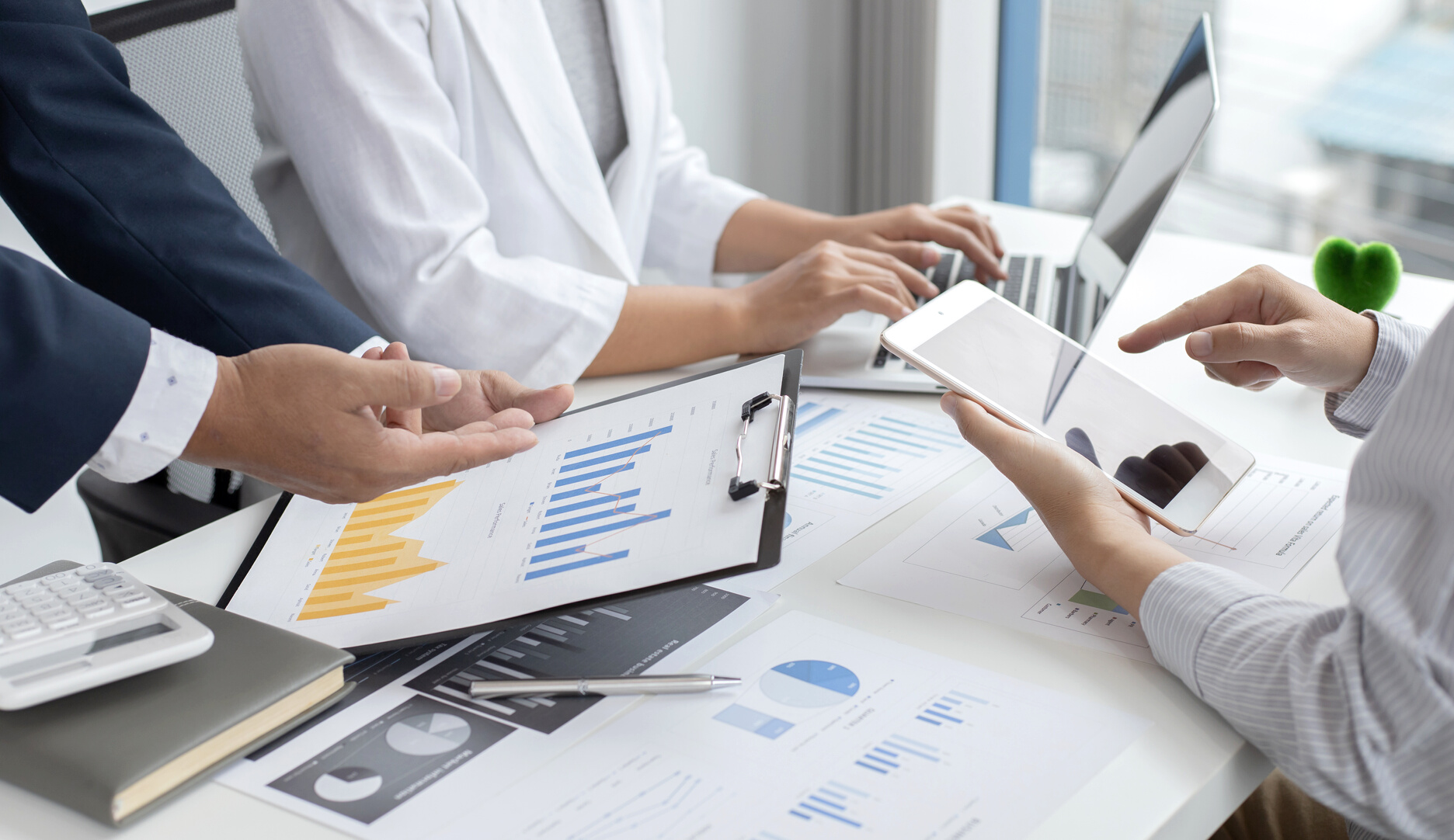 Colleagues Meeting in the Office